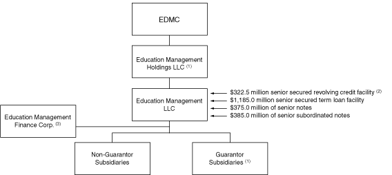 (CORPORATE STRUCTURE GRAPHIC)